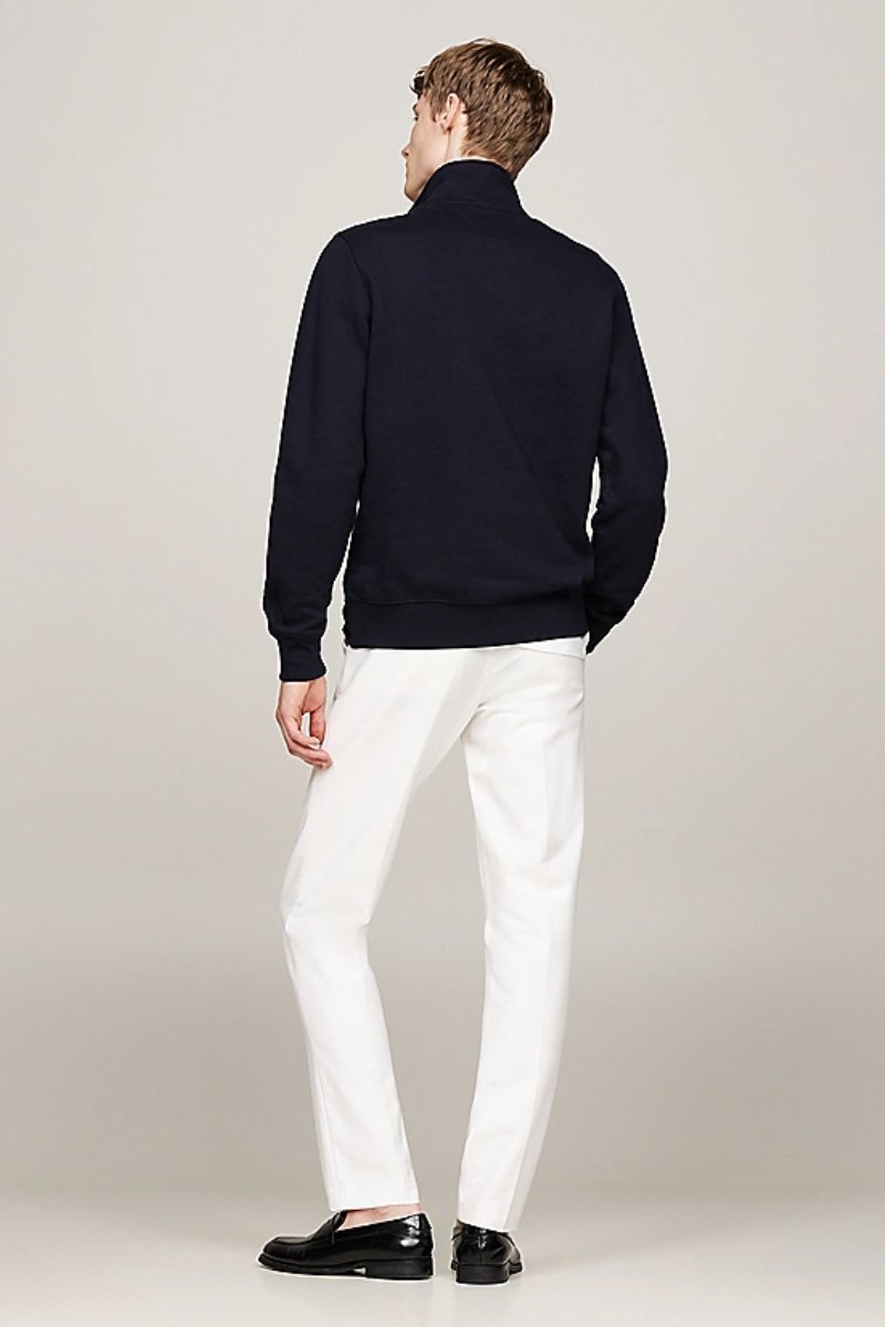 Tommy Hilfiger Logo Mockneck Navy