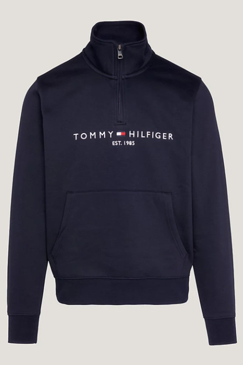 Tommy Hilfiger Logo Mockneck Navy