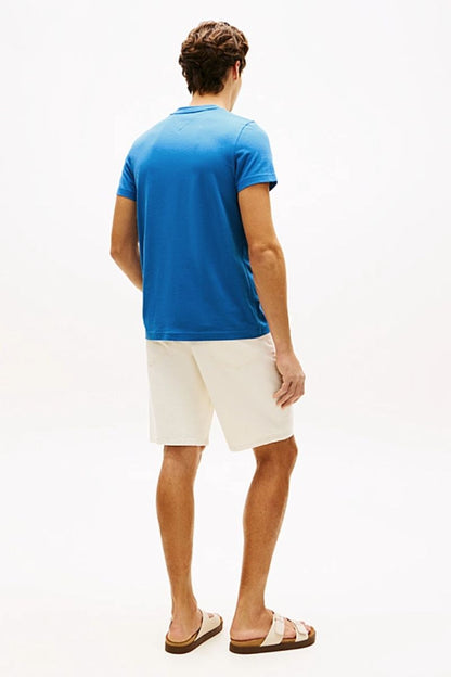 Tommy Hilfiger Logo T-Shirt Blue Orbit