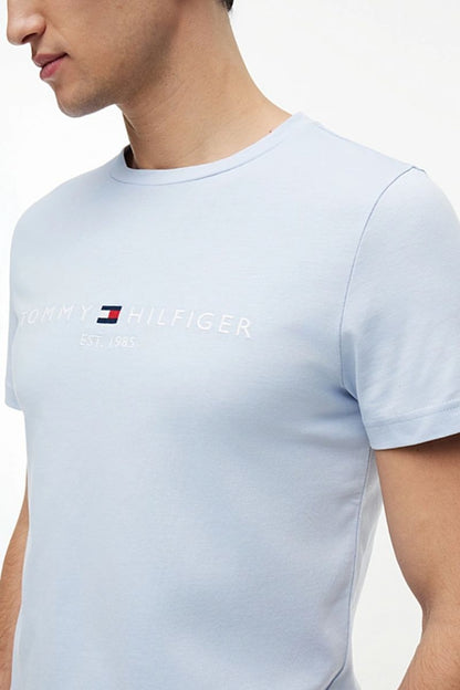 Tommy Hilfiger Logo T-Shirt Breezy Blue