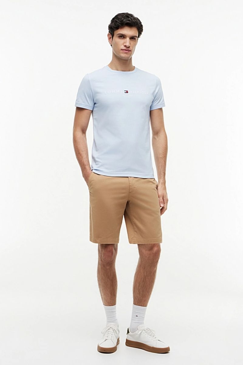 Tommy Hilfiger Logo T-Shirt Breezy Blue