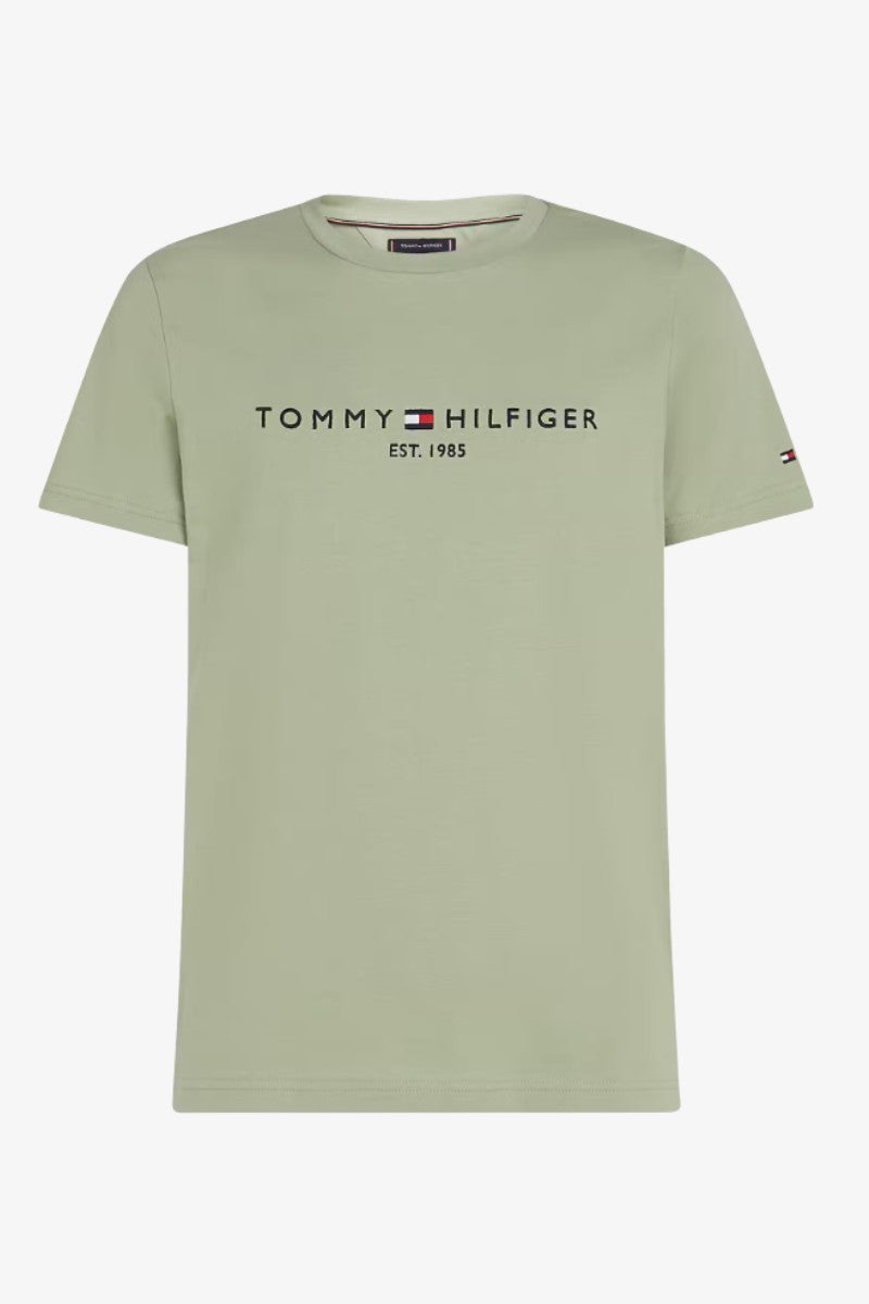 Tommy Hilfiger Logo T-Shirt Earth Sage