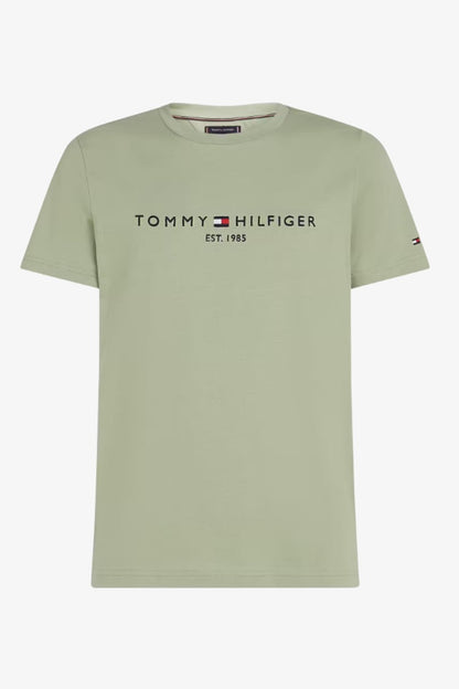 Tommy Hilfiger Logo T-Shirt Earth Sage