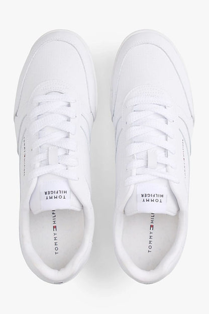 Tommy Hilfiger Lopro Cup Leather Shoes White
