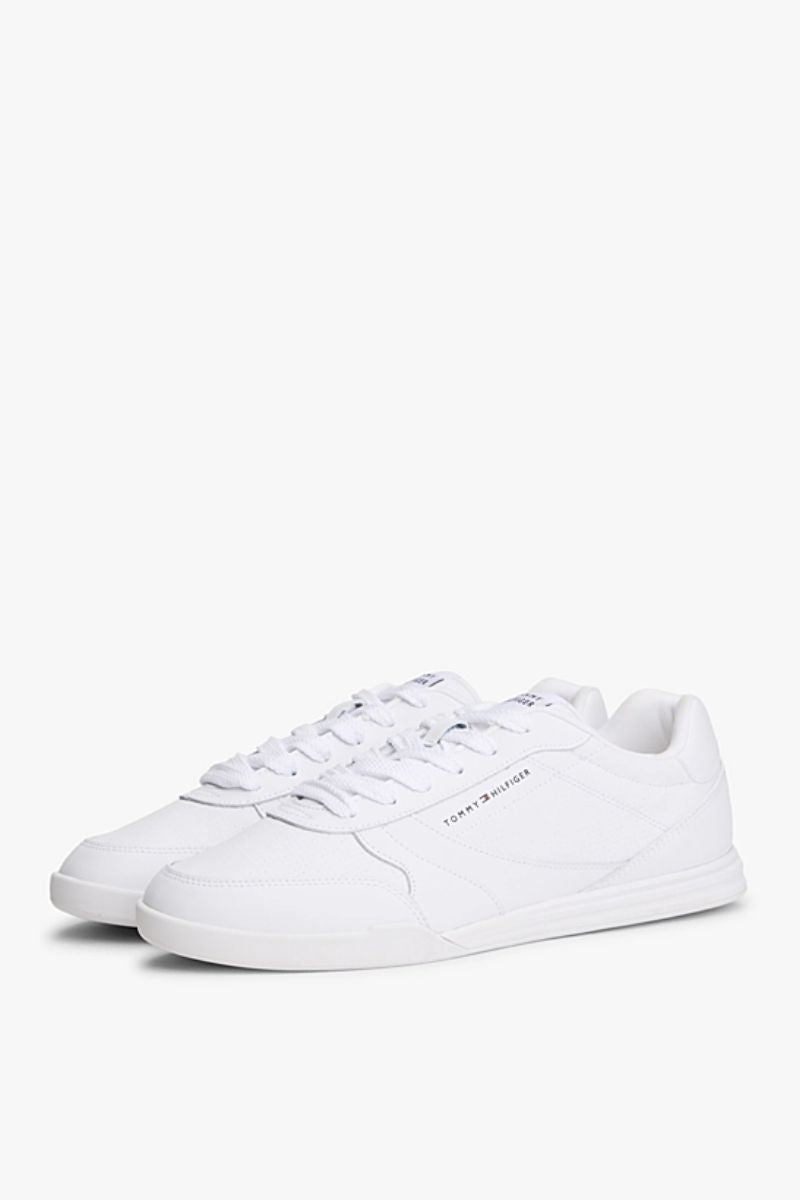 Tommy Hilfiger Lopro Cup Leather Shoes White