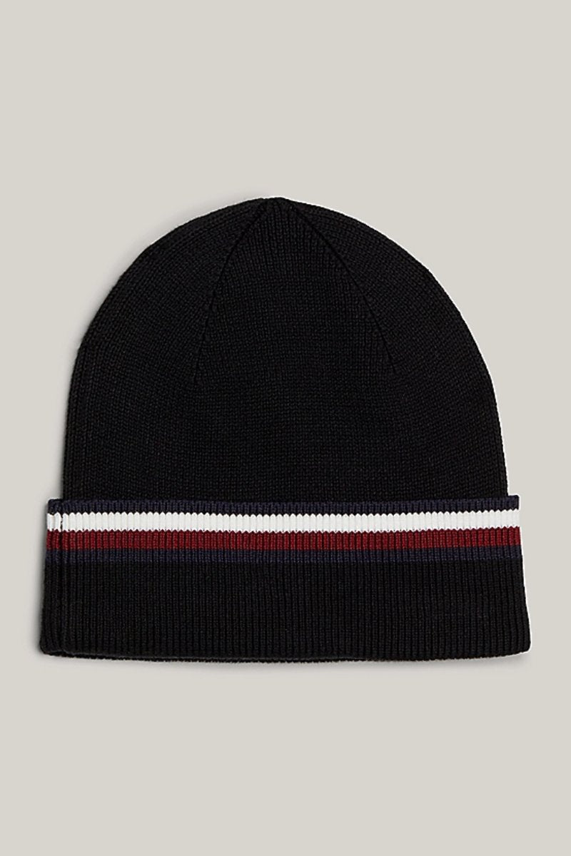 Tommy Hilfiger Corp Love Beanie Black