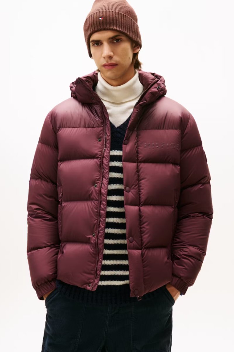 Tommy Hilfiger Mix Down Hooded Puffer