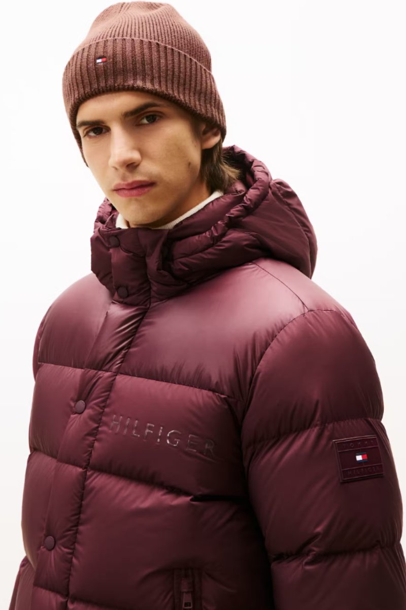 Tommy Hilfiger Mix Down Hooded Puffer