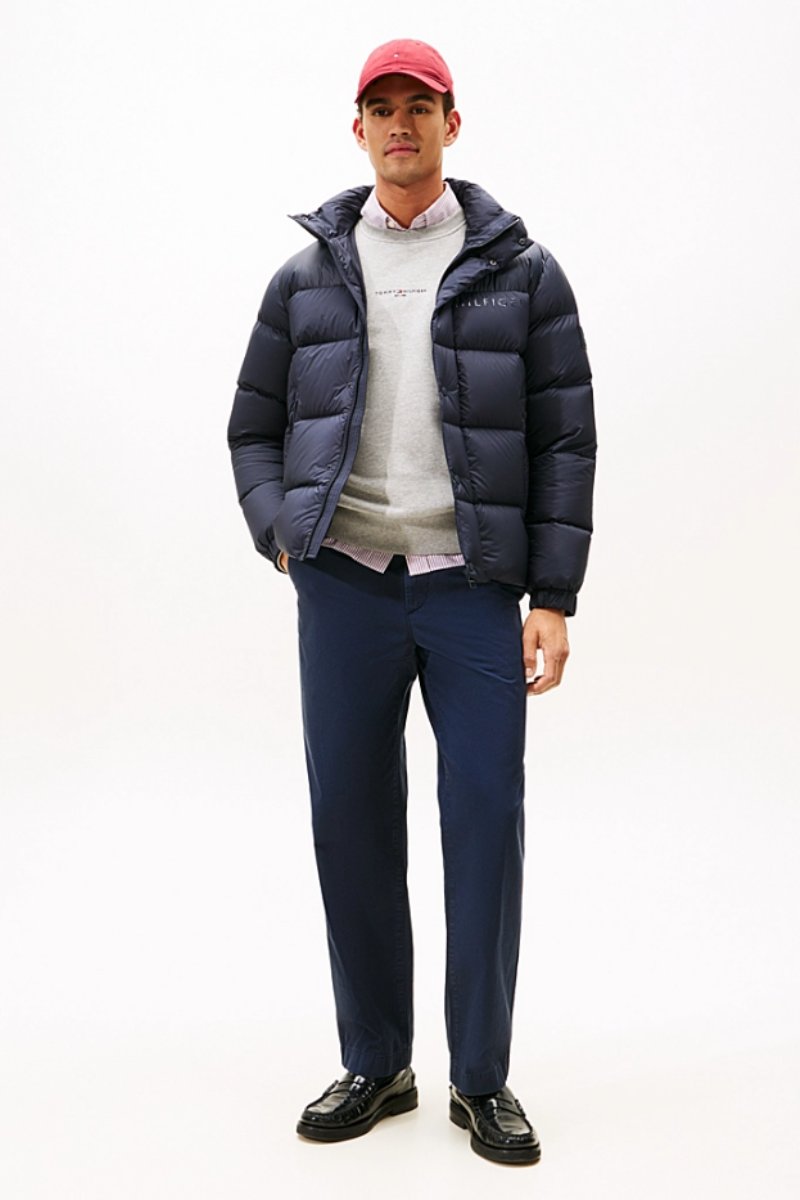 Tommy Hilfiger Mix Down Hooded Puffer