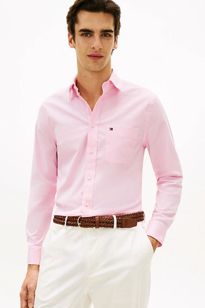 Tommy Hilfiger 42287 Oxford Solid Shirt Rose