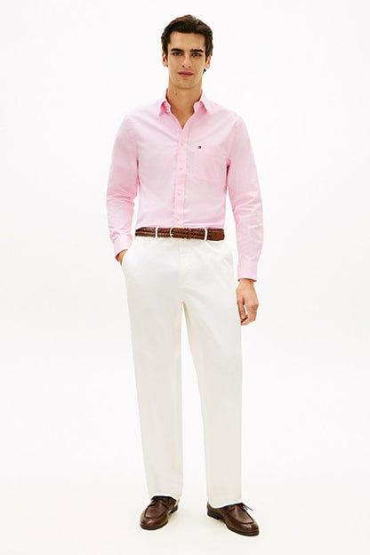 Tommy Hilfiger 42287 Oxford Solid Shirt Rose