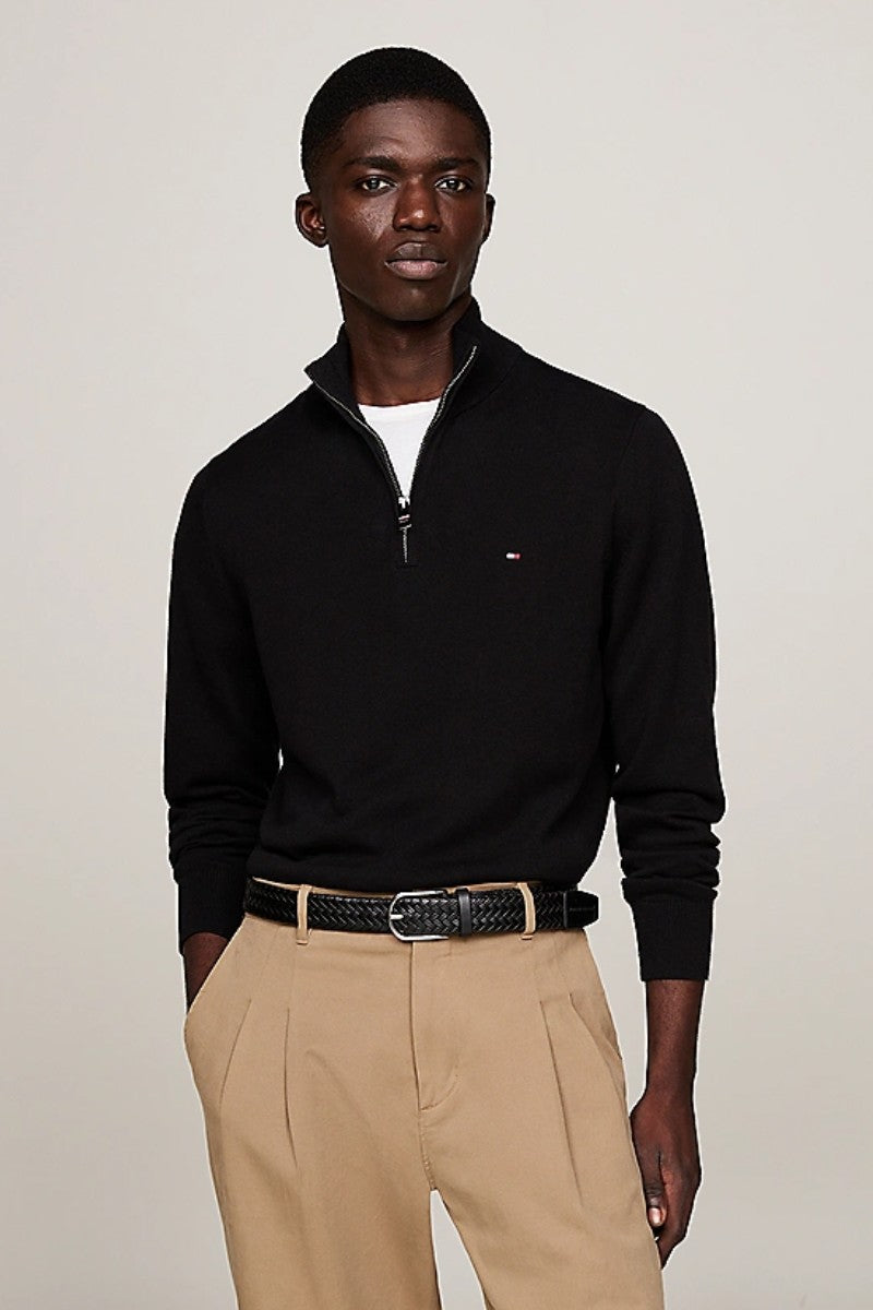 Tommy Hilfiger Pima Cotton Cashmere Half Zip