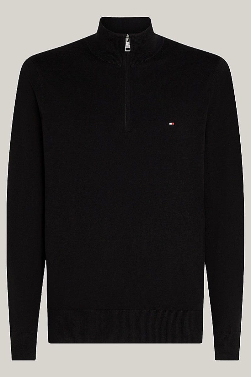 Tommy Hilfiger Pima Cotton Cashmere Half Zip