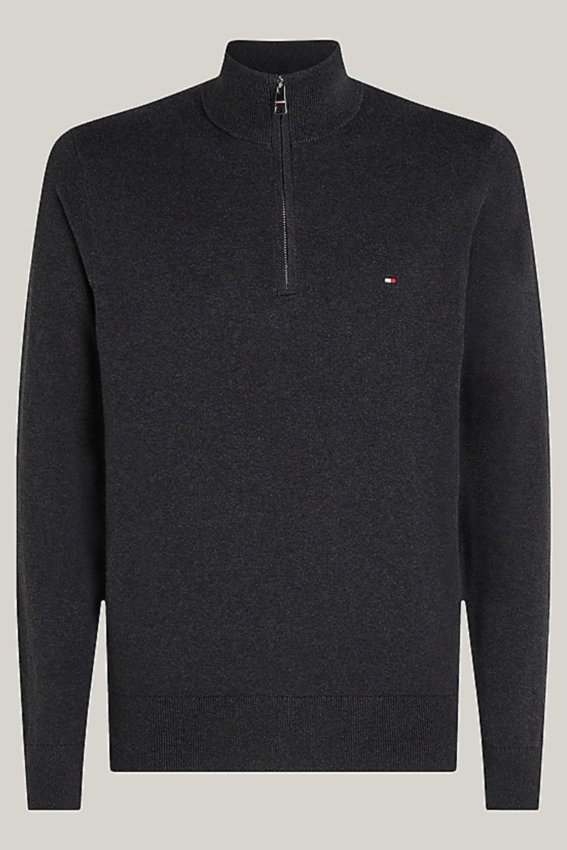 Tommy Hilfiger Pima Cotton Cashmere Half Zip