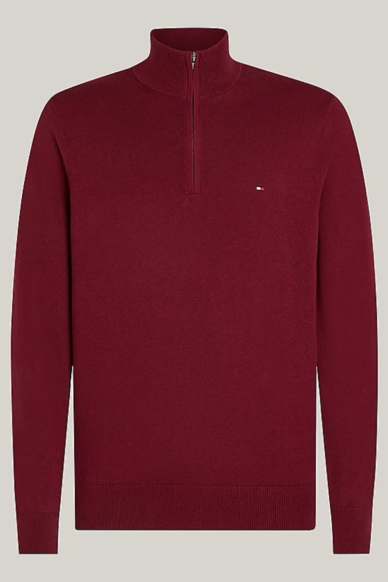 Tommy Hilfiger Pima Cotton Cashmere Half Zip