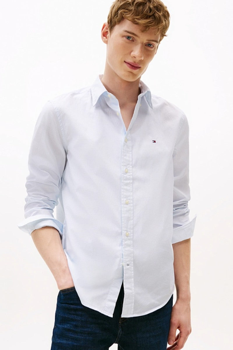 Tommy Hilfiger Flex Poplin Mini Shirt Optic White