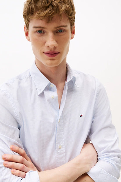 Tommy Hilfiger Flex Poplin Mini Shirt Optic White