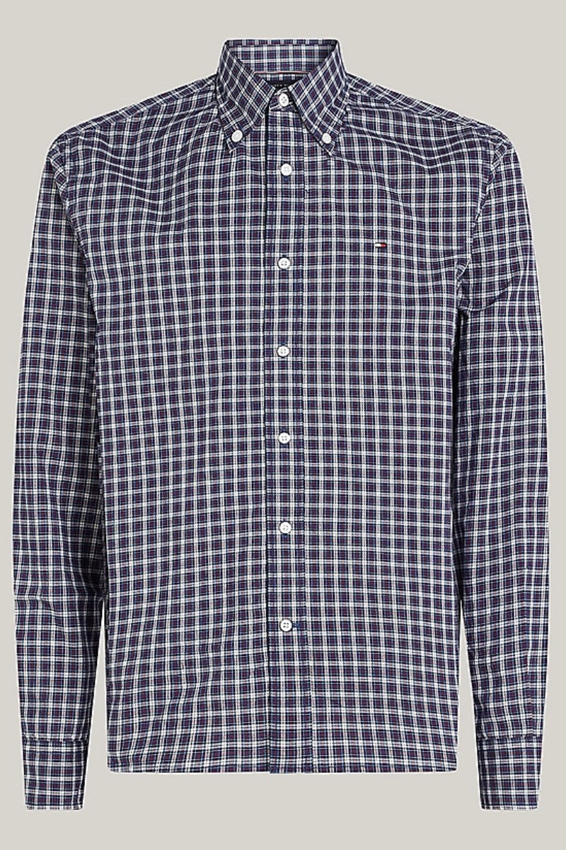 Tommy Hilfiger Flex Poplin Mini Tartan