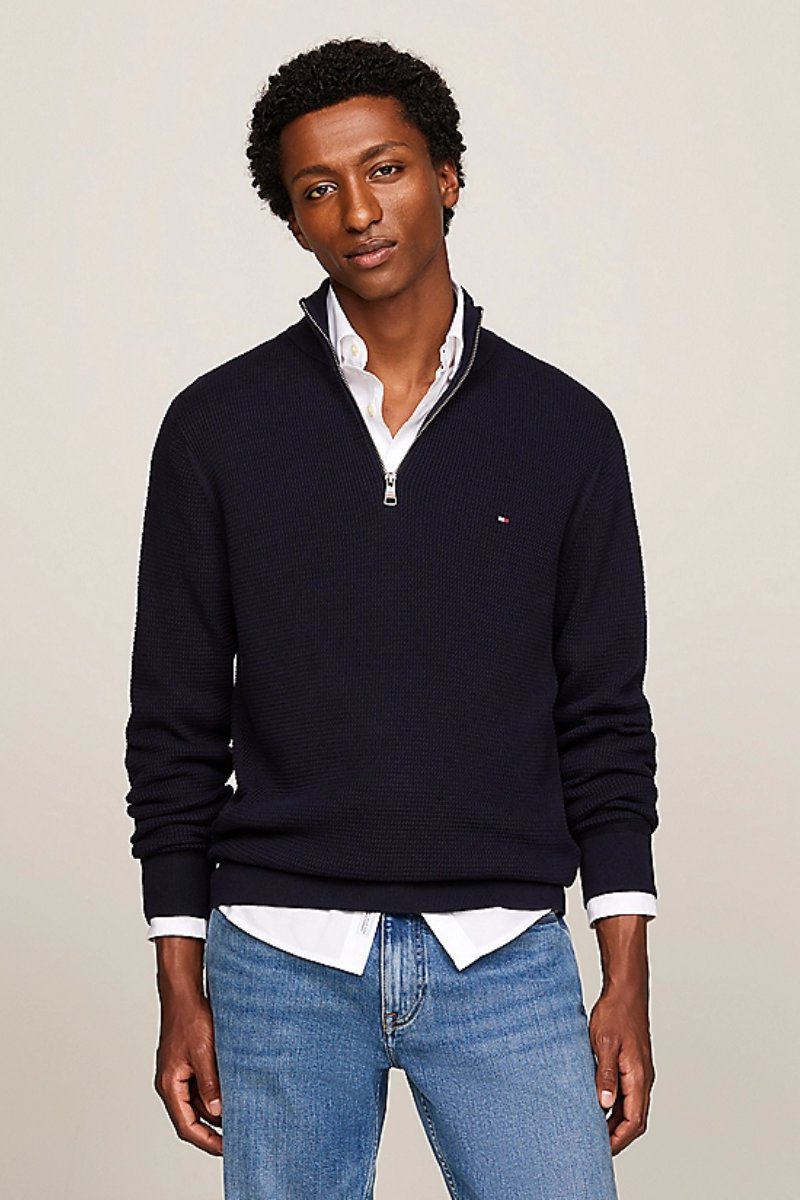 Tommy Hilfiger Refined Zip Structure