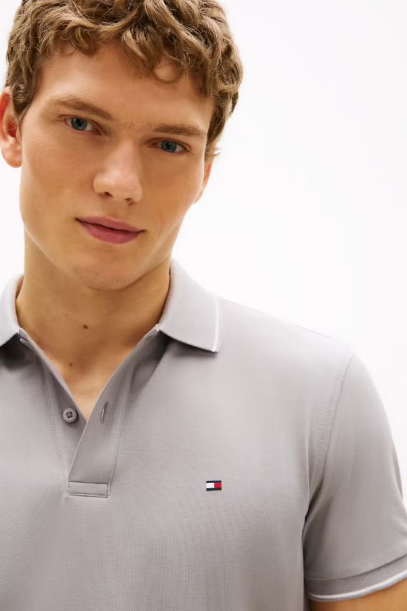 Tommy Hilfiger Jersey Reg Polo Solar Grey