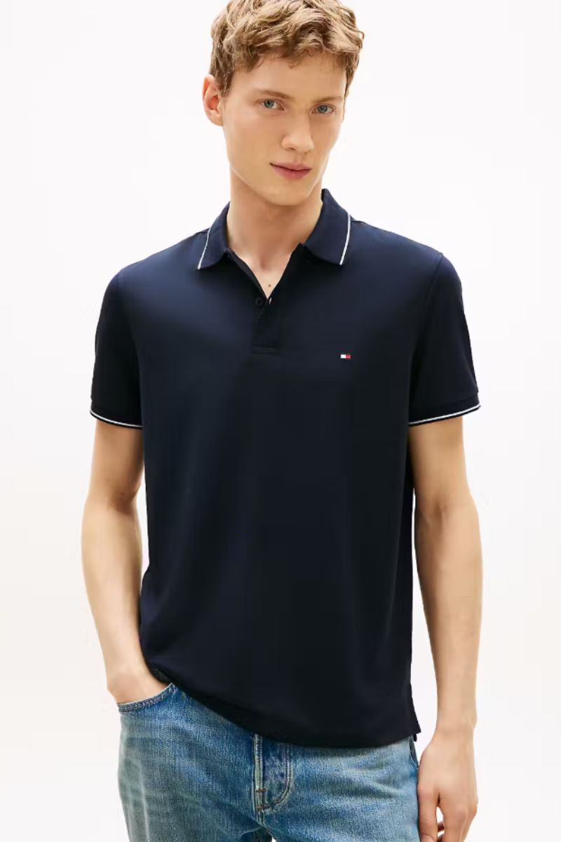 Tommy Hilfiger Jersey Reg Polo Navy