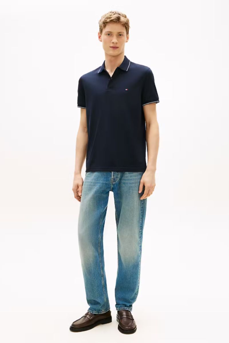 Tommy Hilfiger Jersey Reg Polo Navy