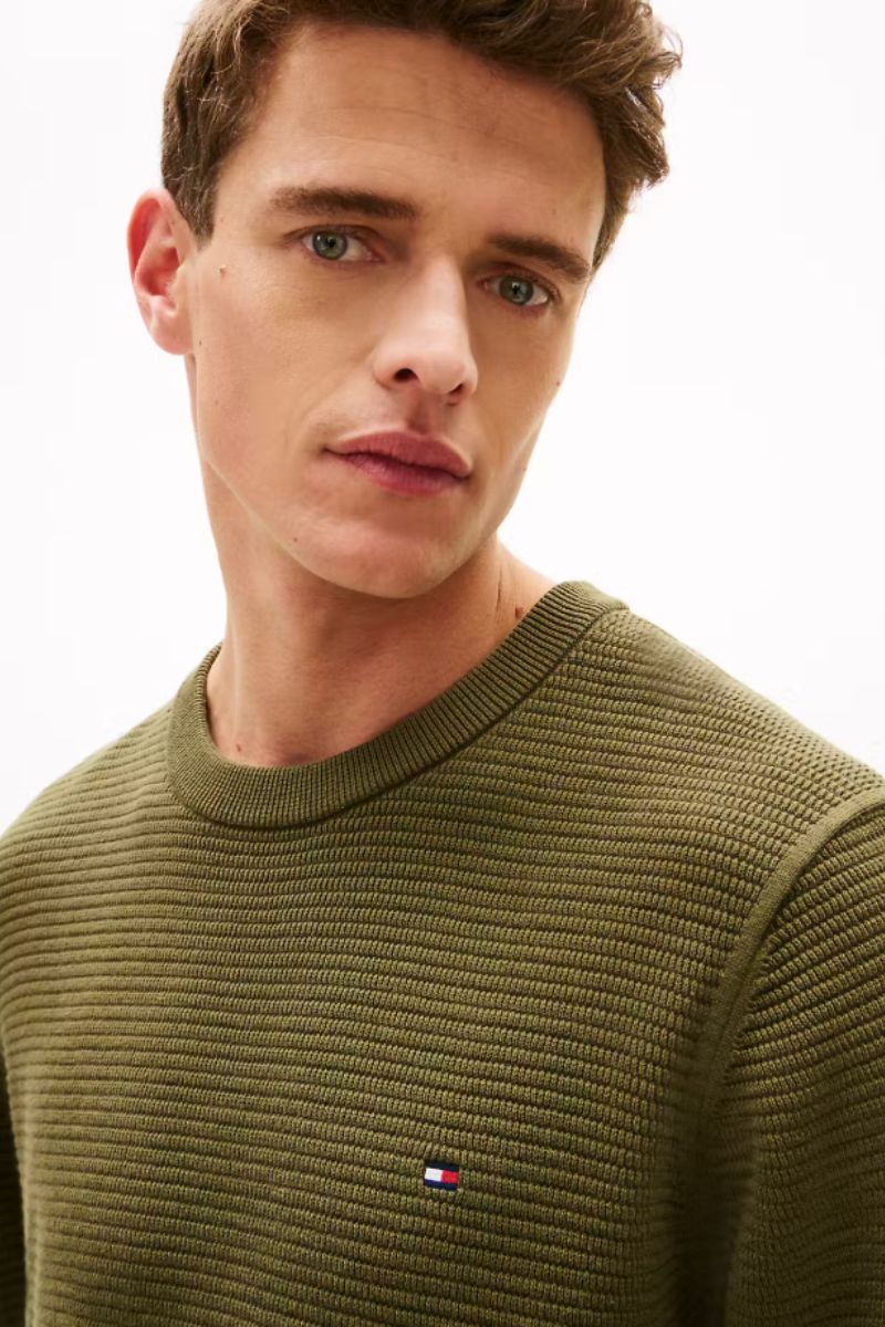 Tommy Hilfiger Seasonal Structure Crew Artichoke