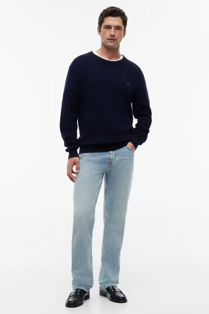 Tommy Hilfiger Seasonal Structure Crew Navy