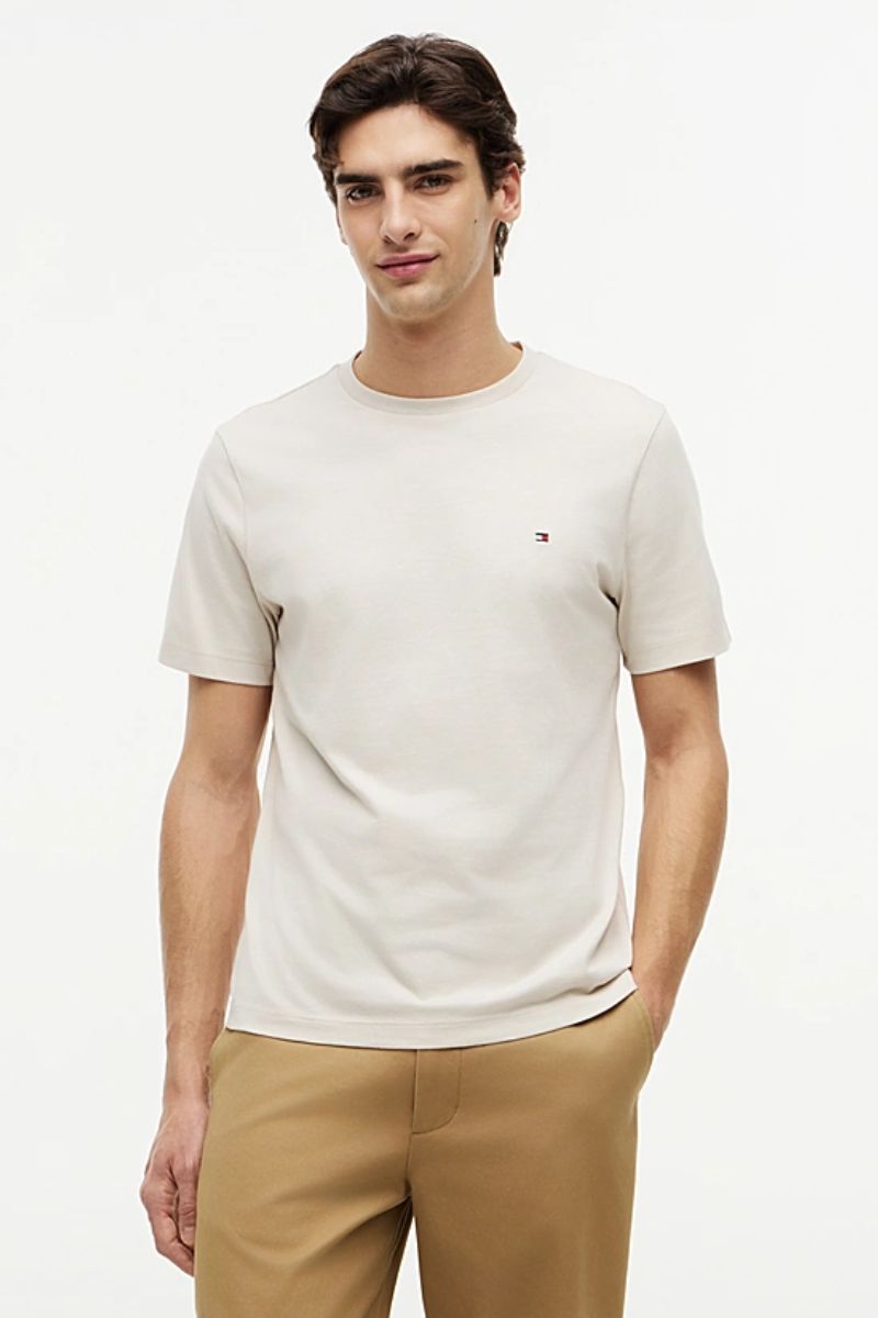Tommy Hilfiger Essential Seasonal T-Shirt Newsprint