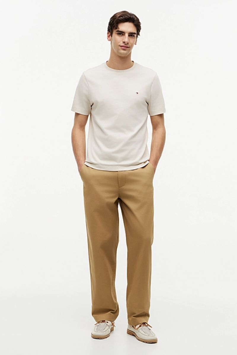 Tommy Hilfiger Essential Seasonal T-Shirt Newsprint