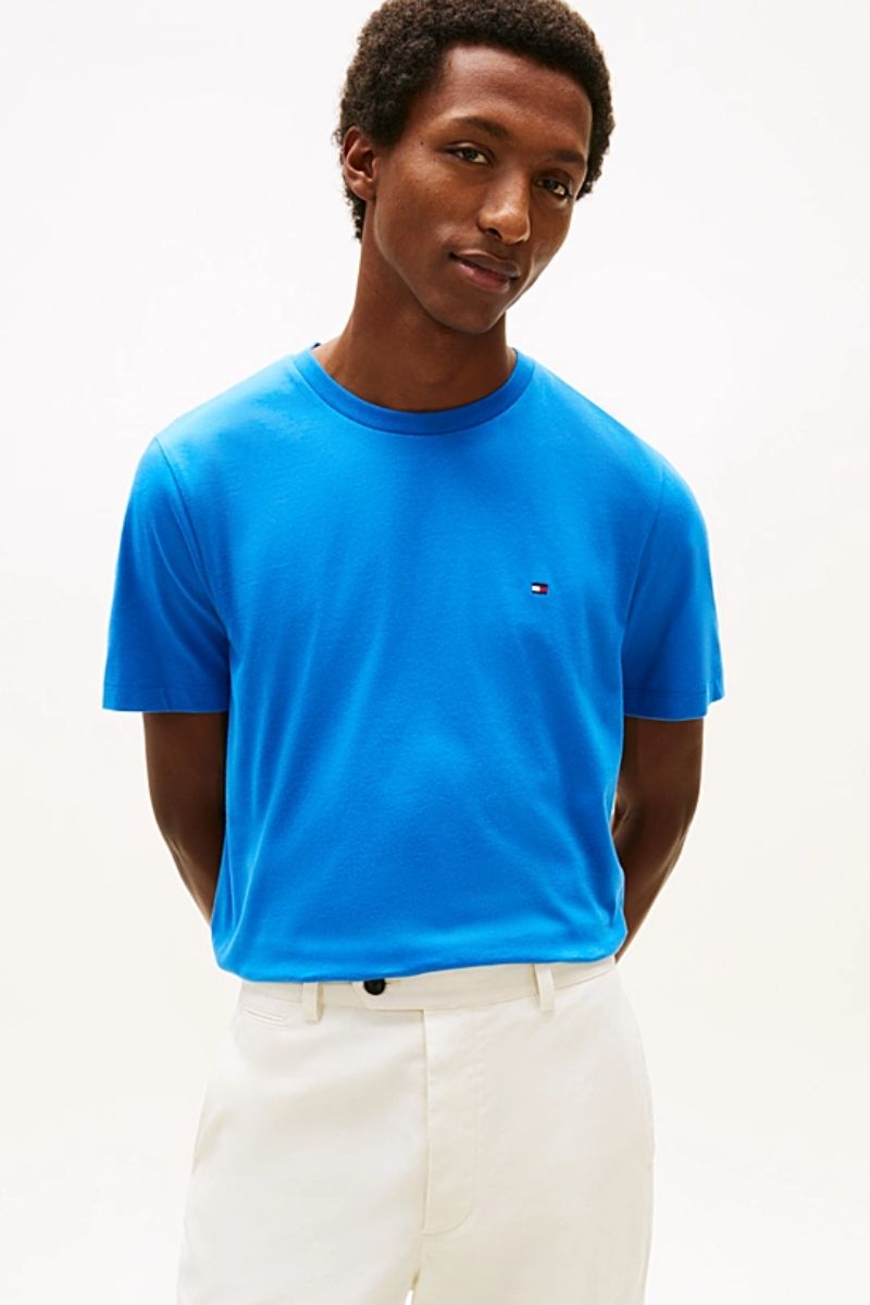 Tommy Hilfiger Essential Seasonal T-Shirt Blue Orbit