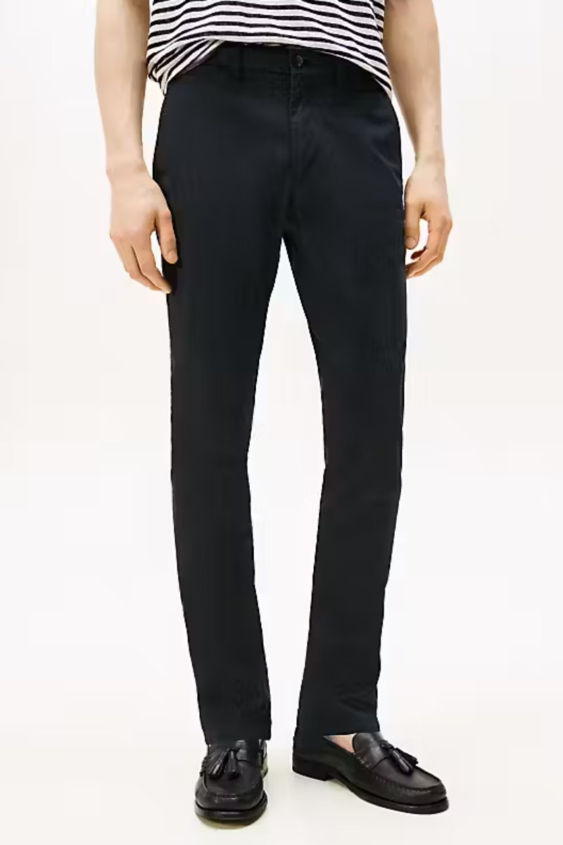 Tommy Hilfiger Bleeker Slim Printed Chino Navy