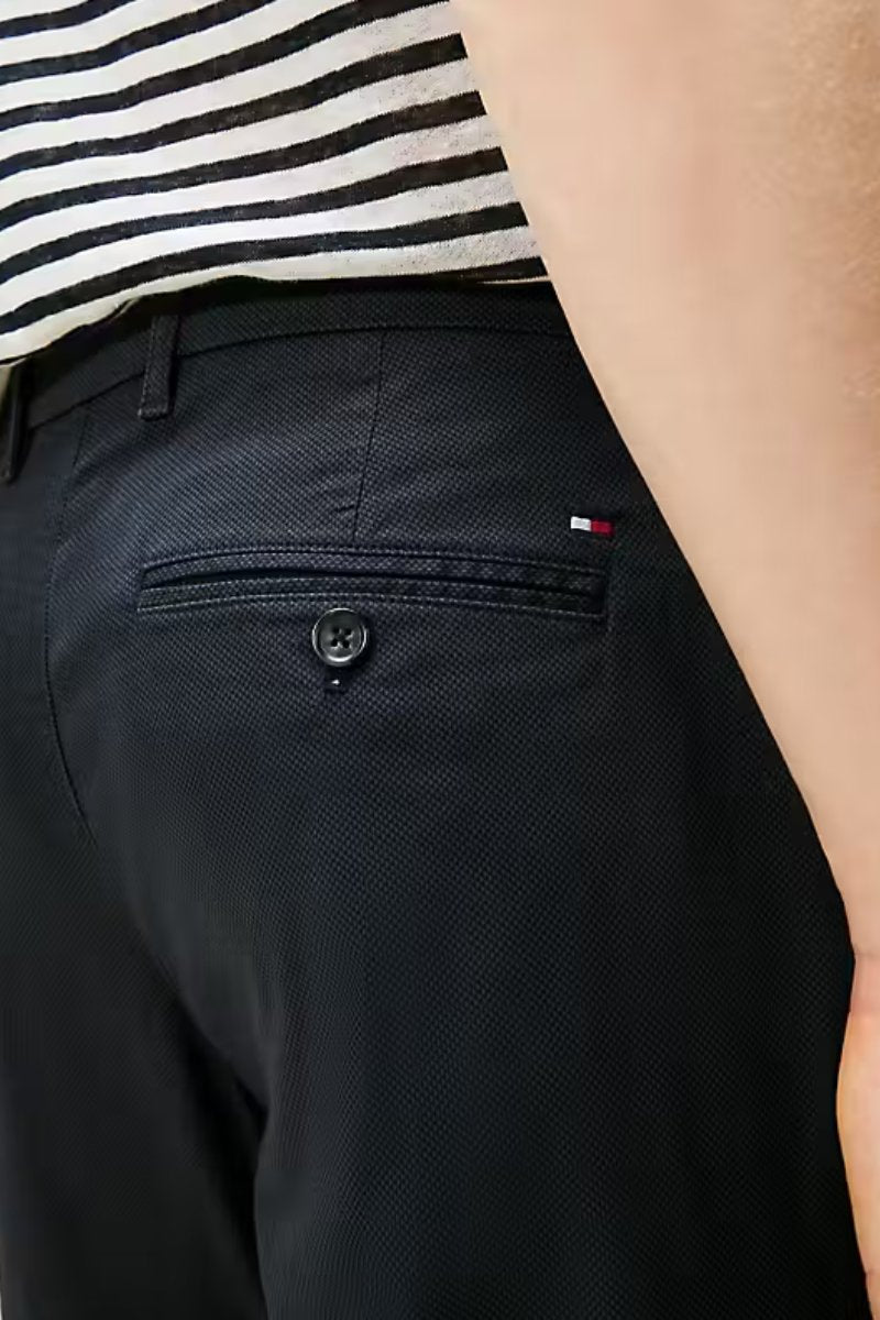 Tommy Hilfiger Bleeker Slim Printed Chino Navy