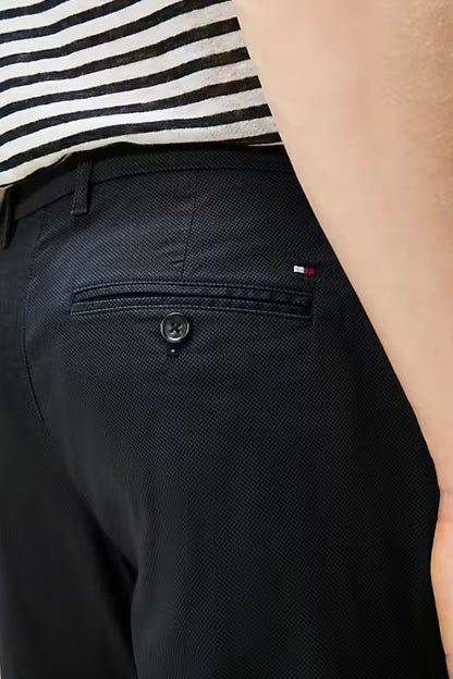 Tommy Hilfiger Bleeker Slim Printed Chino Navy