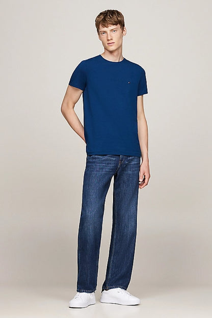 Tommy Hilfiger Stretch Slim T-Shirt Indigo