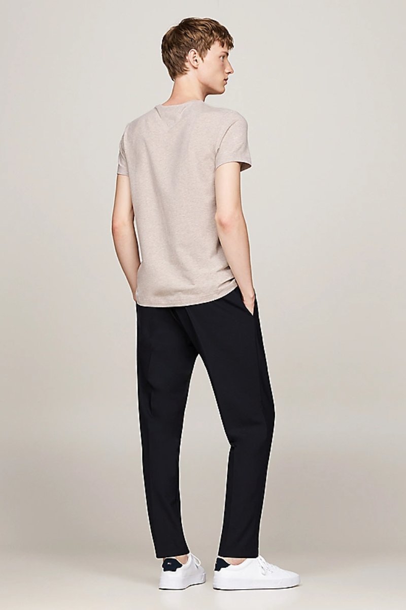 Tommy Hilfiger Stretch Slim T-Shirt Pebble