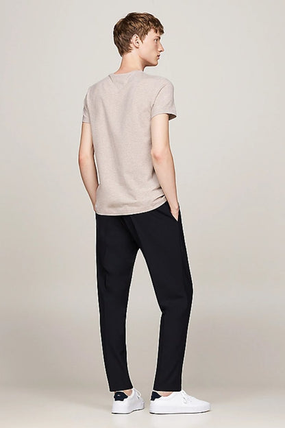 Tommy Hilfiger Stretch Slim T-Shirt Pebble