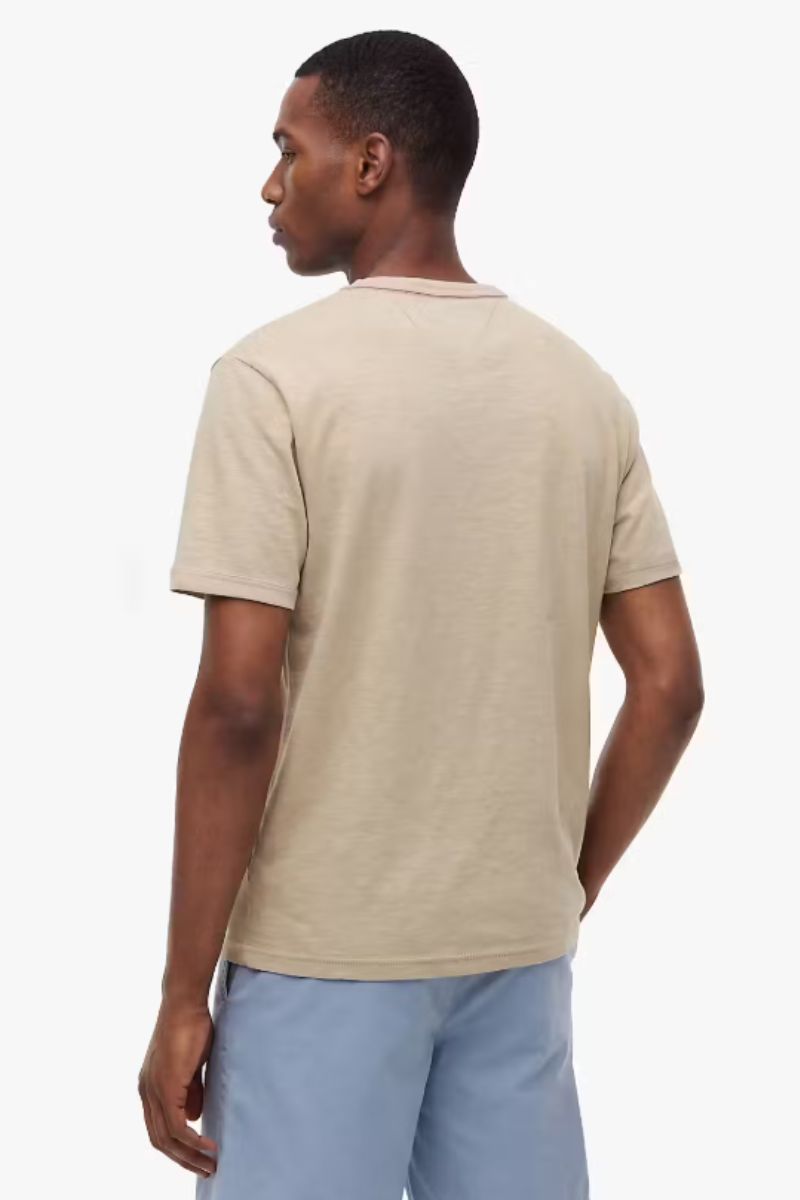 Tommy Hilfiger Seasonal Slub T-Shirt Khaki