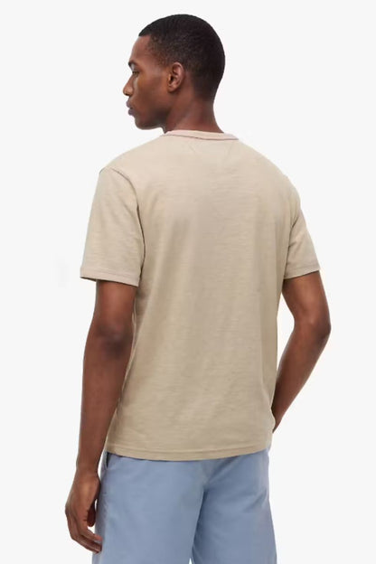 Tommy Hilfiger Seasonal Slub T-Shirt Khaki