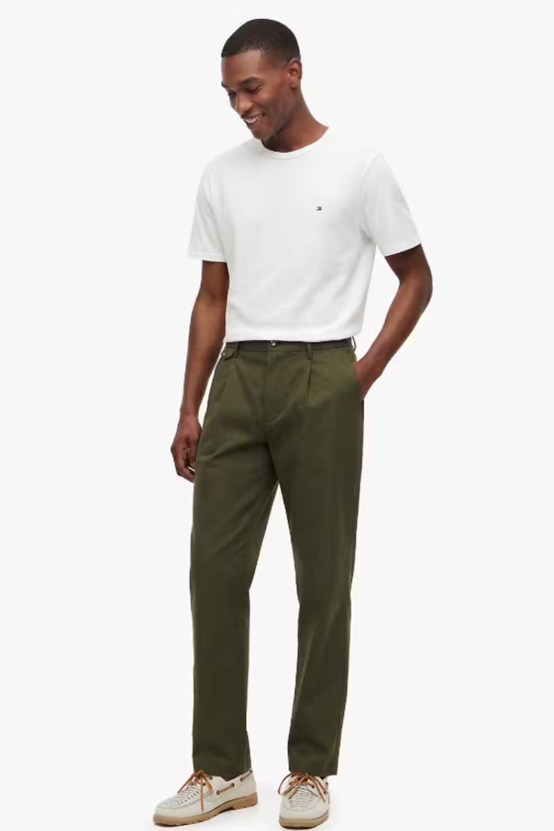 Tommy Hilfiger Seasonal Slub T-Shirt White