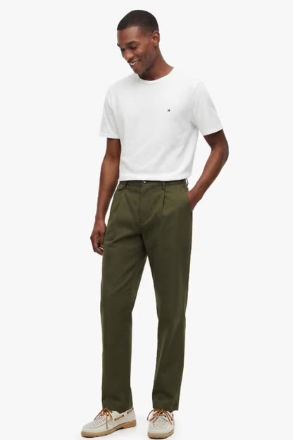 Tommy Hilfiger Seasonal Slub T-Shirt White