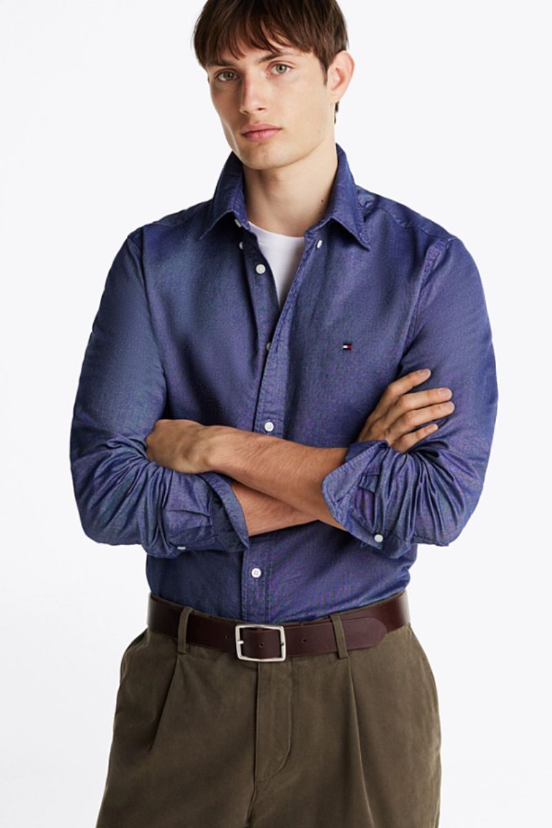 Tommy Hilfiger Solid Heritage Oxford Shirt