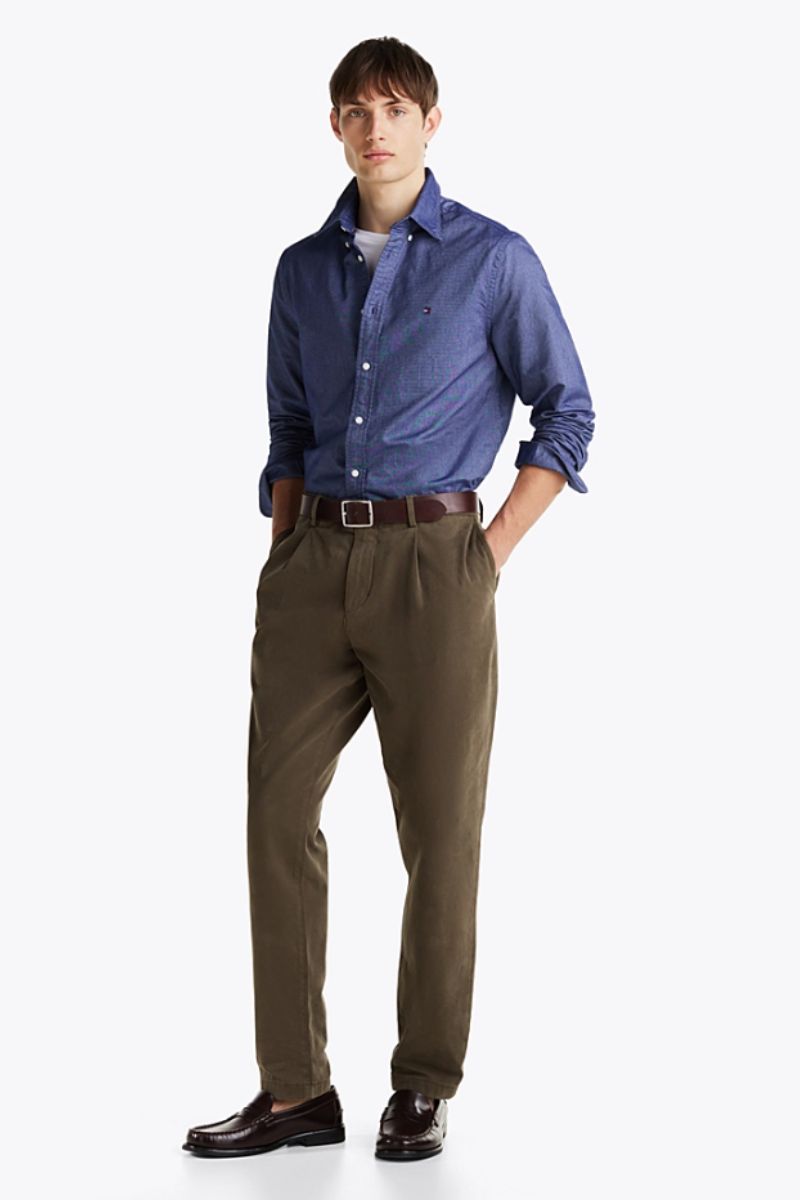Tommy Hilfiger Solid Heritage Oxford Shirt