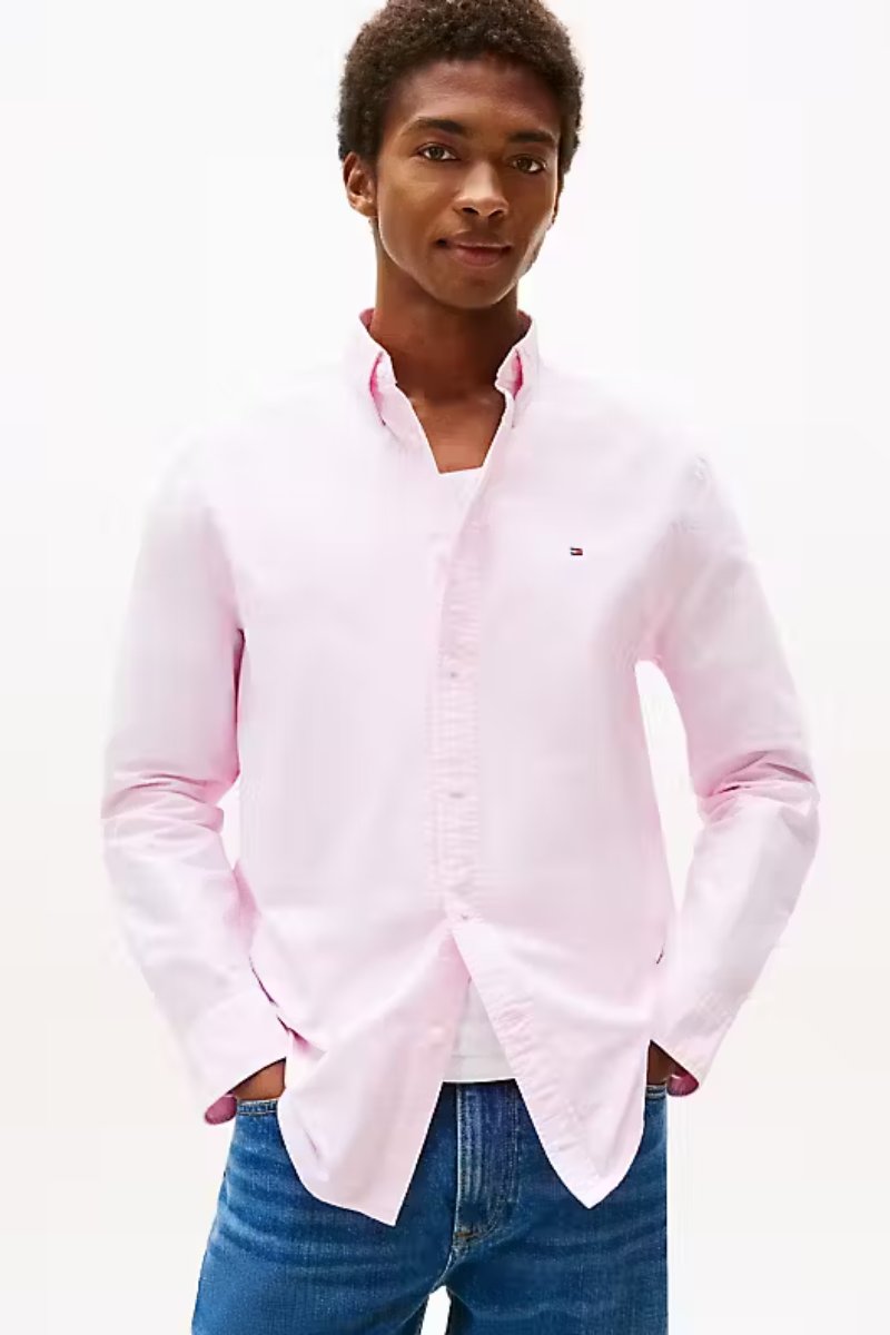 Tommy Hilfiger Solid Heritage Oxford Shirt Rose
