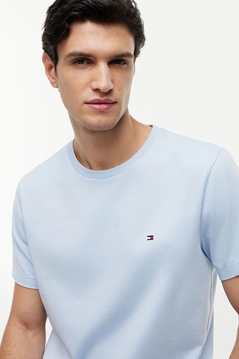 Tommy Hilfiger Solid T-Shirt Breezy Blue