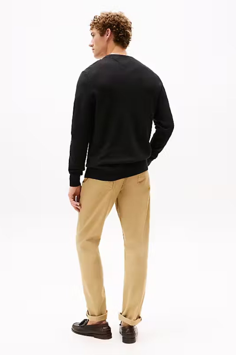 Tommy Hilfiger Essential Structure Crew Black