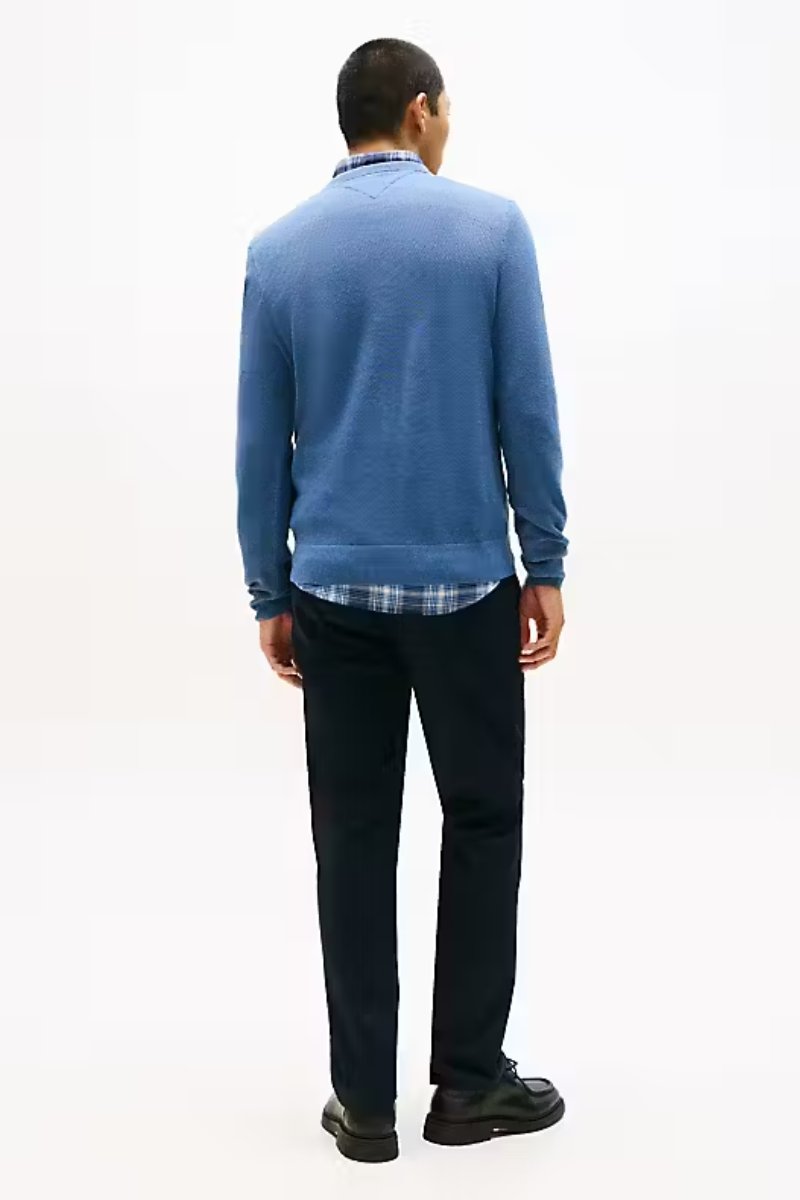 Tommy Hilfiger Essential Structure Crew Blue