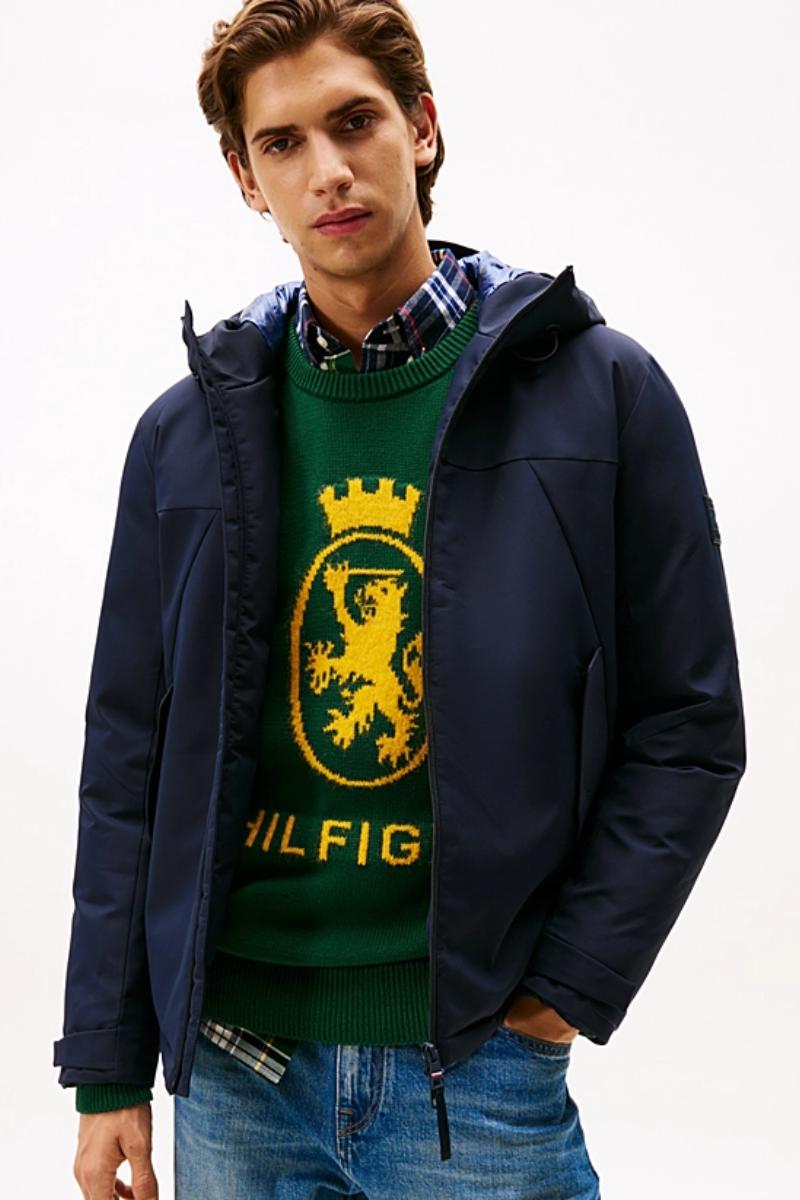 Tommy Hilfiger Technical Hood Jacket Navy