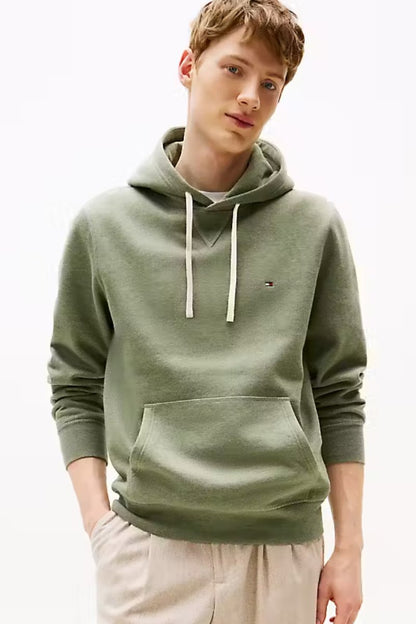 Tommy Hilfiger Essential Fleece Hoodie Green