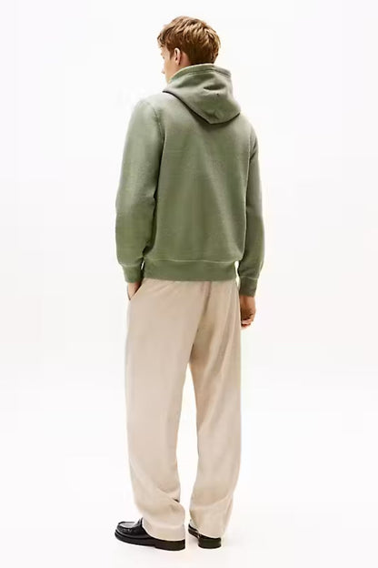 Tommy Hilfiger Essential Fleece Hoodie Green